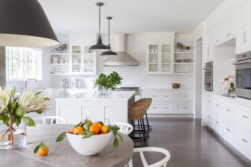 Scandinavian style in the interior of the kitchen