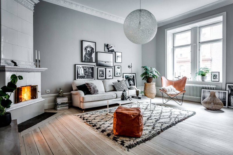 Scandinavian style in the interior