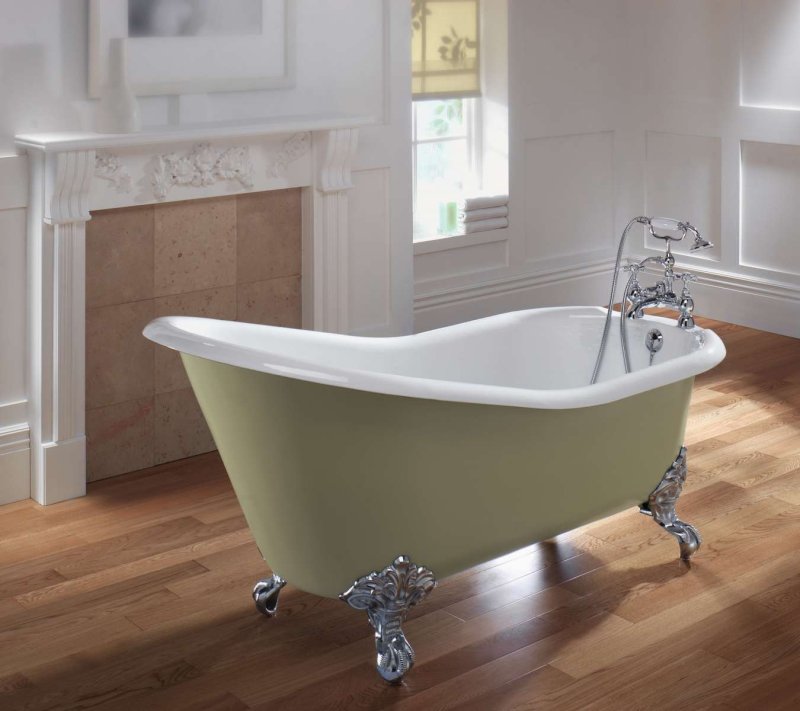 Cast iron bath