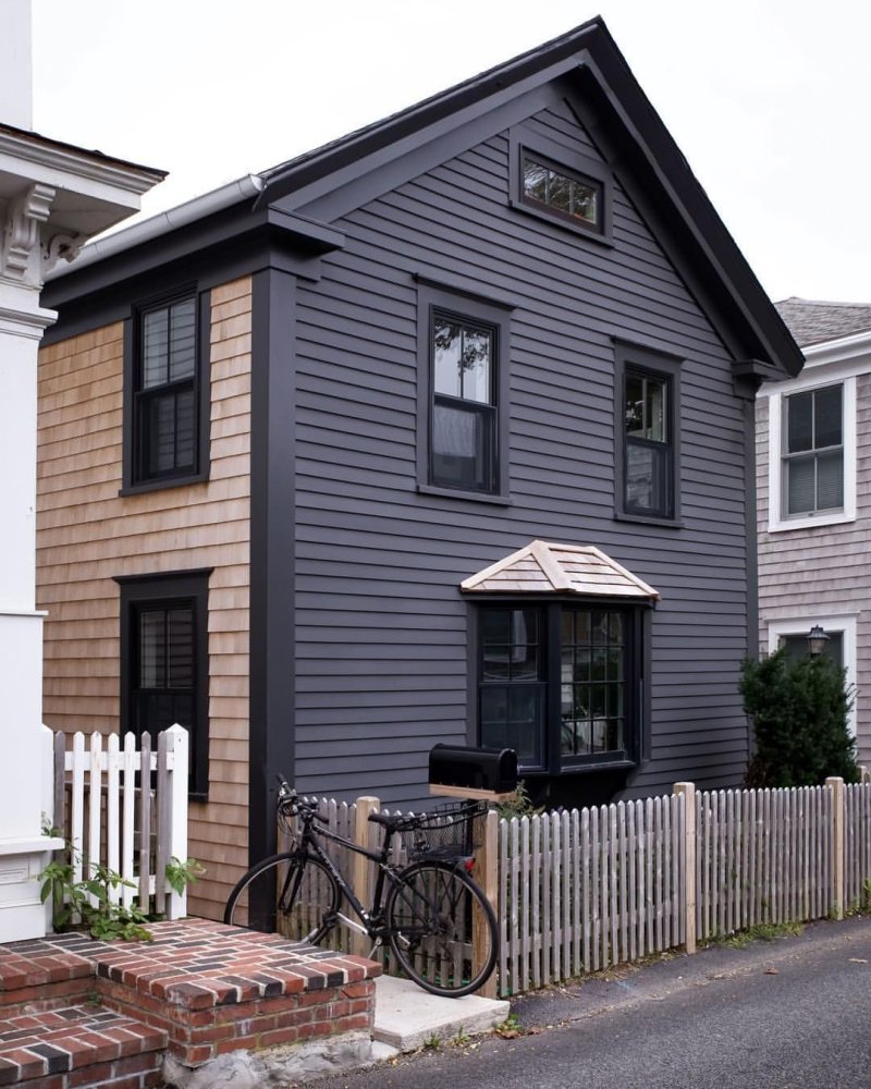 House Gray Siding