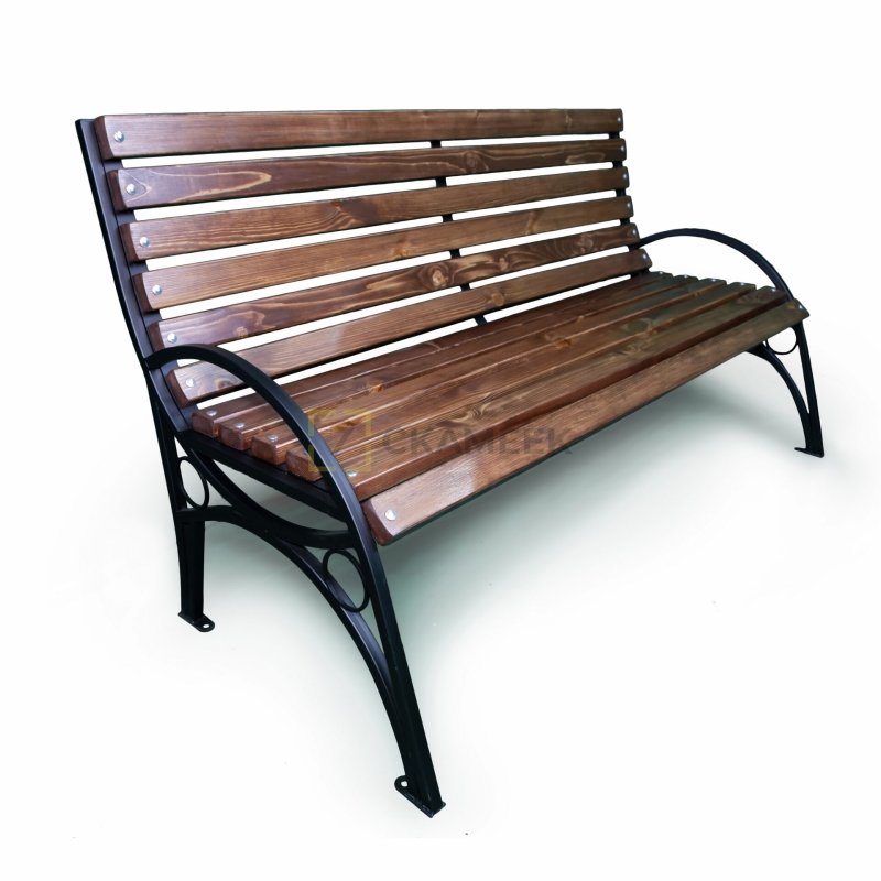 Metal bench