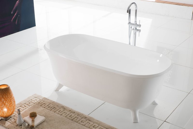 Acrylic bathtub Belbagno BB41-1700 170x80