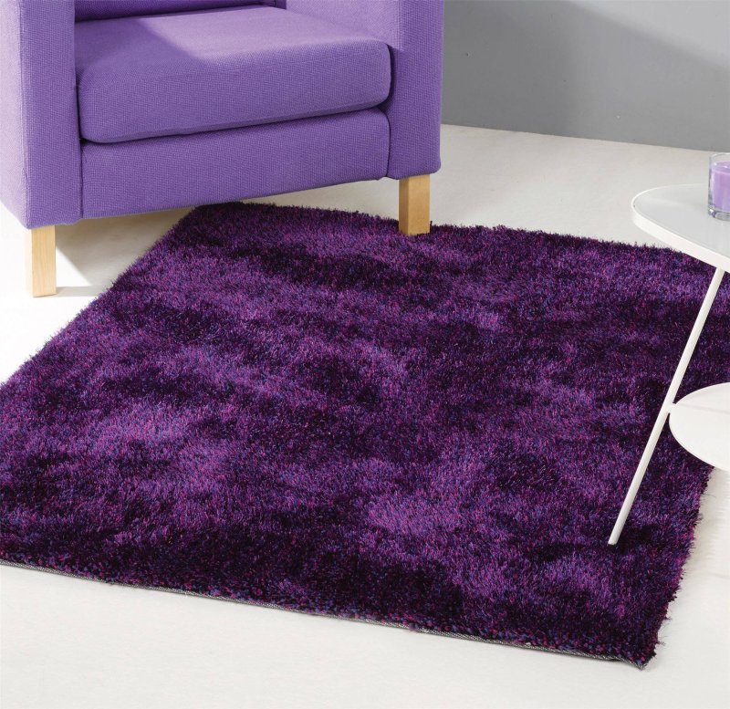 Sheggy carpet purple 2x3m