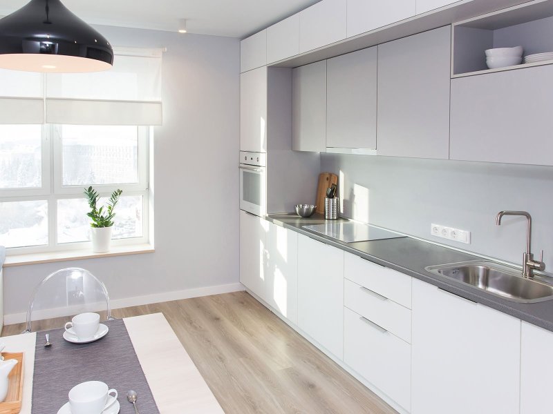 White kitchen design