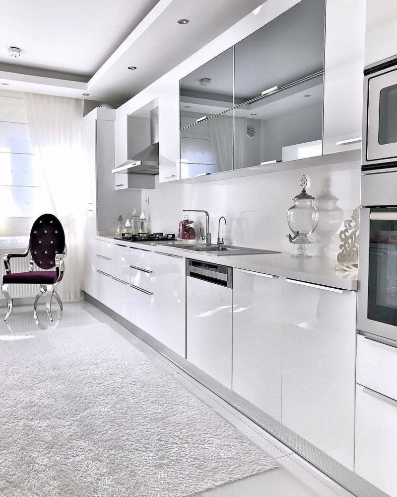 White kitchen modern