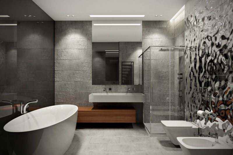 Bathroom in a modern style