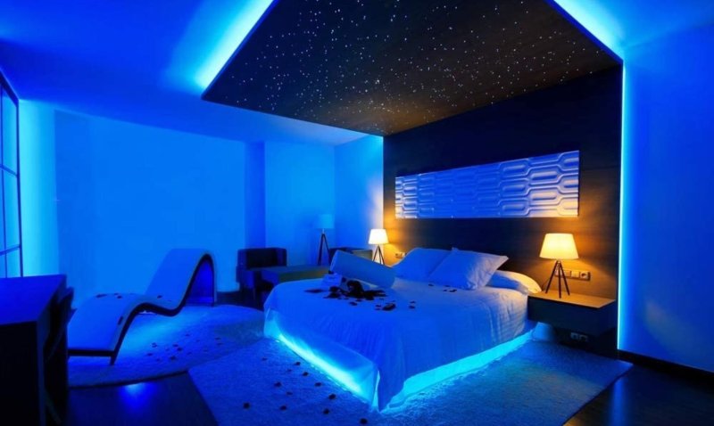 Neon -style room