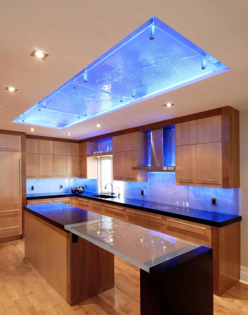 LED backlight for the kitchen