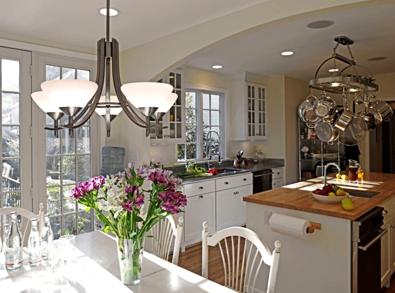 American -style kitchen interior