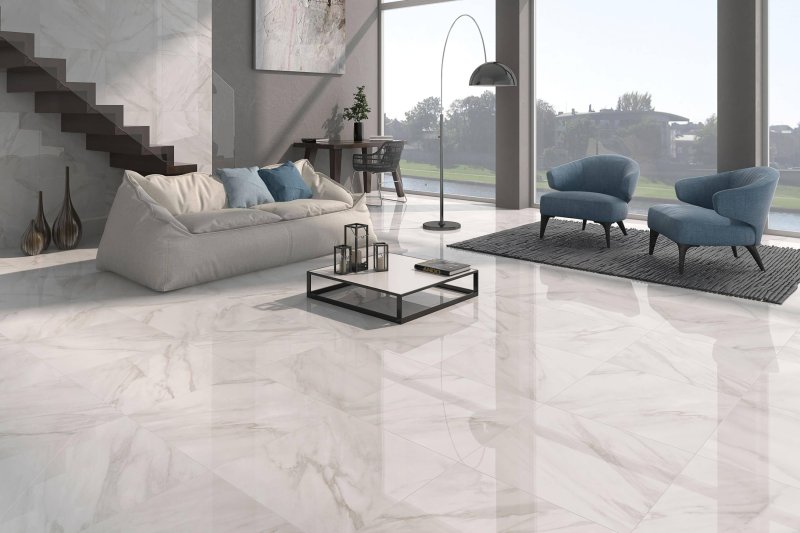 Marble tiles