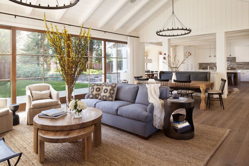 Farmhouse style in the interior