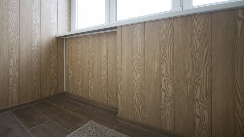 MDF balcony with panels