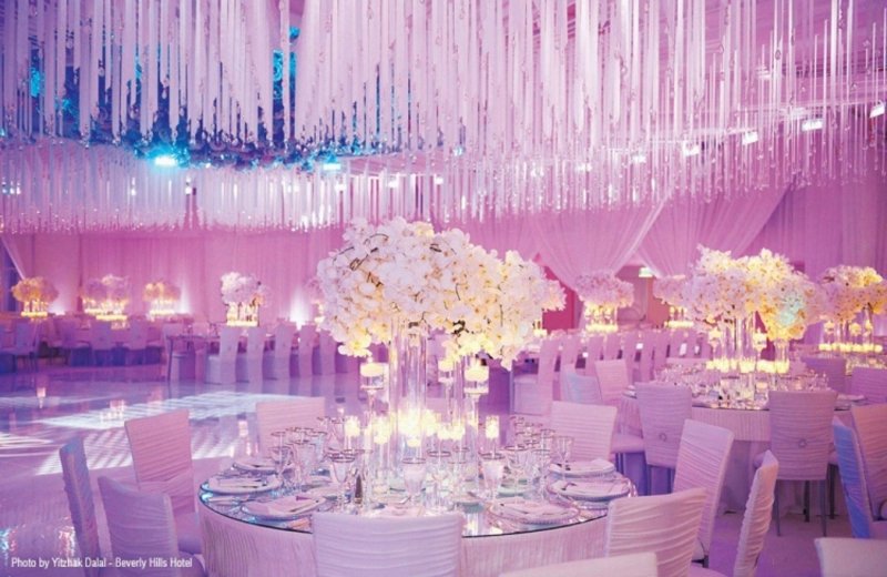 Decoration of the wedding hall