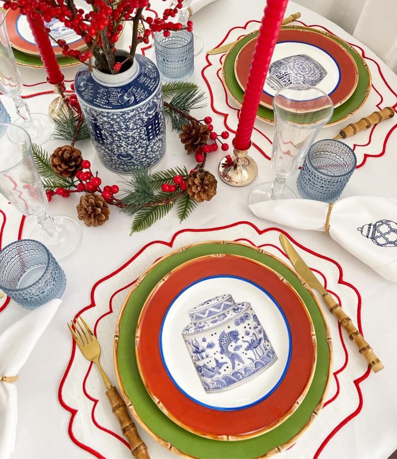 Spode dishes New Year's Serving