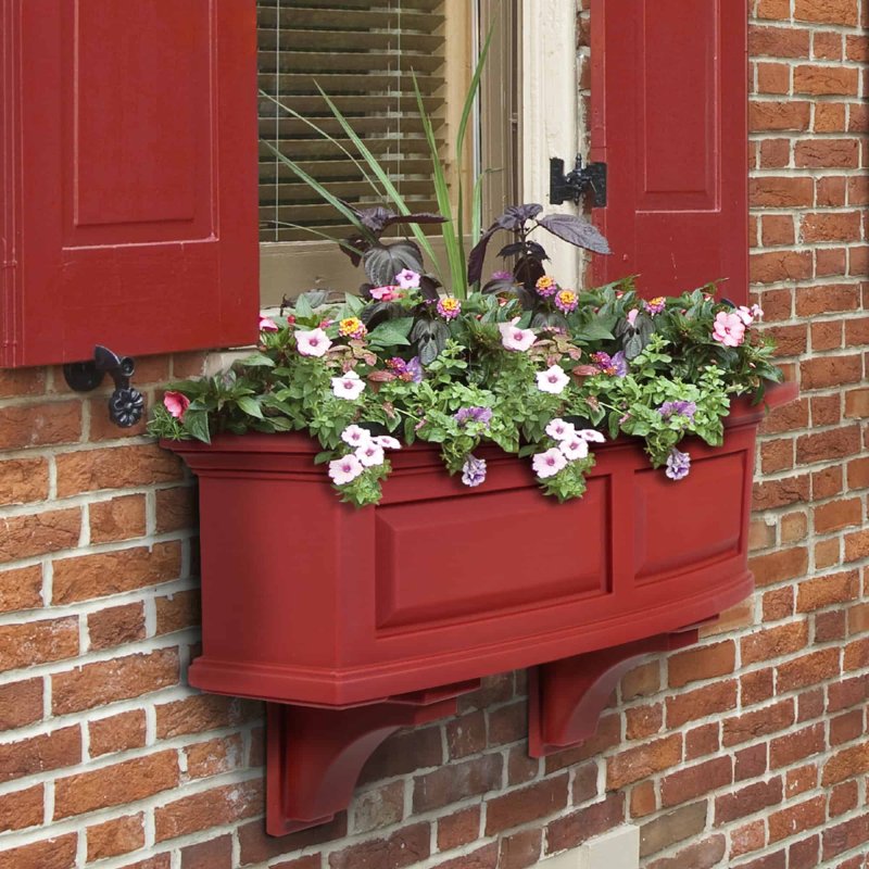 Balcony boxes for flowers