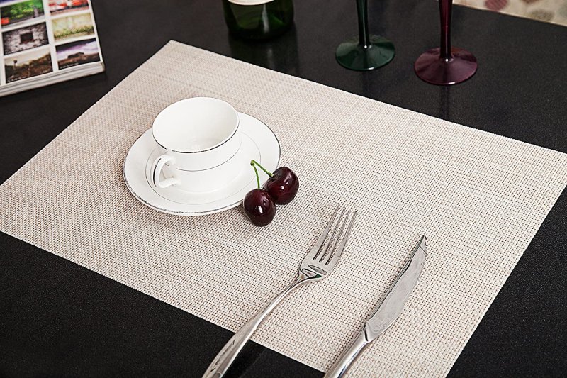 Napkins on the table