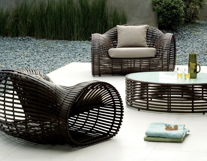 Rattan furniture