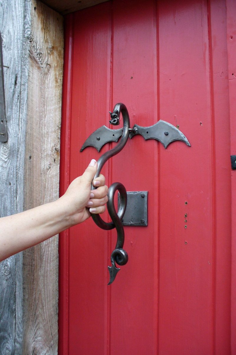 Forged door handles