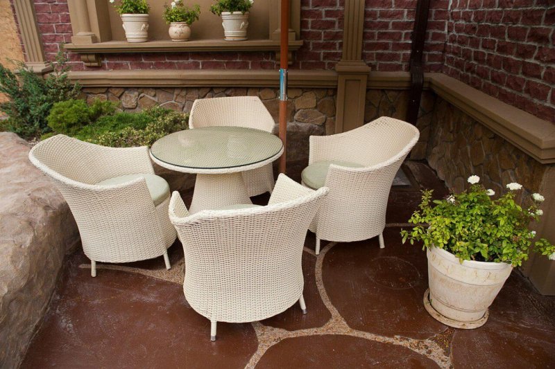 Rattan furniture set