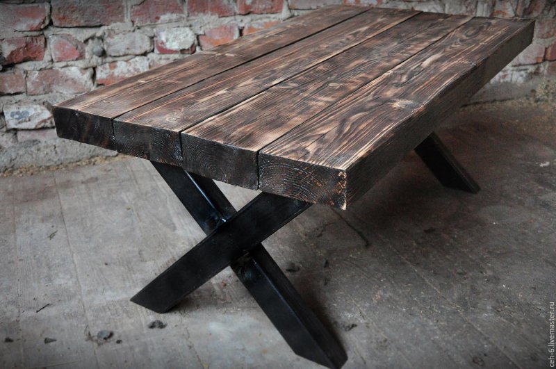 Loft -style table