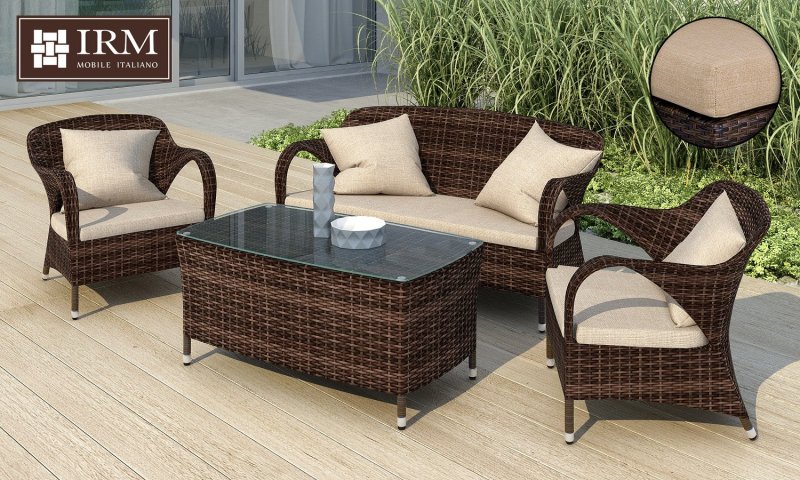 Rattan furniture set