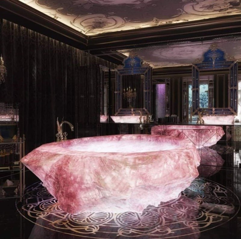 Luxurious bathrooms