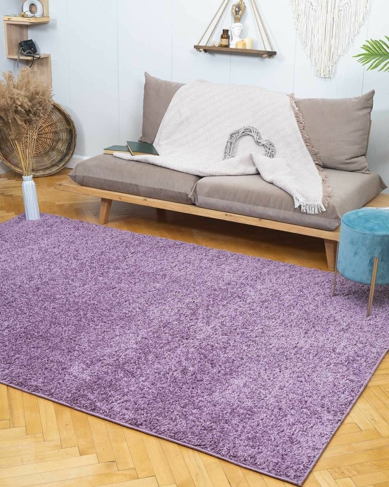 Sheggy carpet purple 2x3m