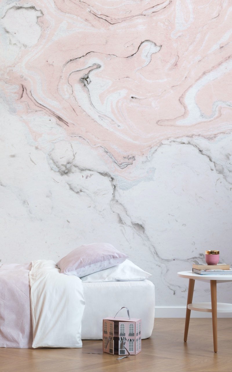 Pink marble