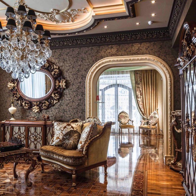 Rococo style in the interior