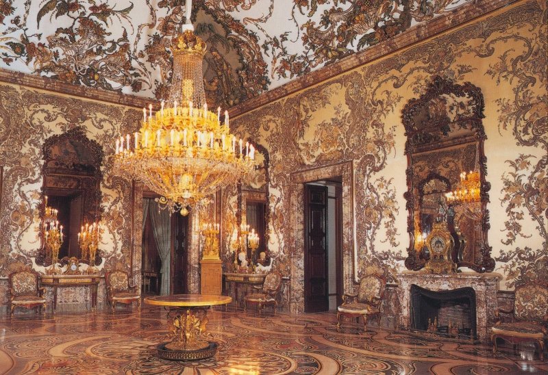 Royal Palace in Madrid Hall Gasparini