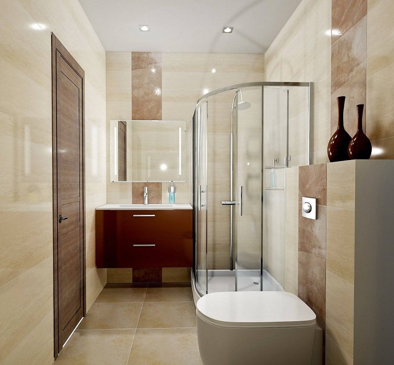 Bathroom design with shower