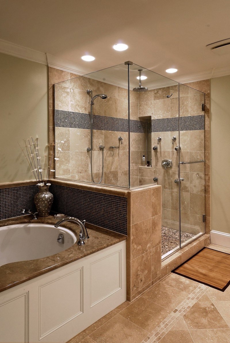 Bathroom design with shower