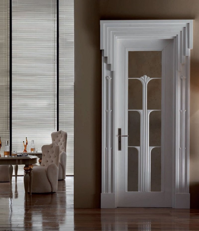 Modern interior doors in the interior