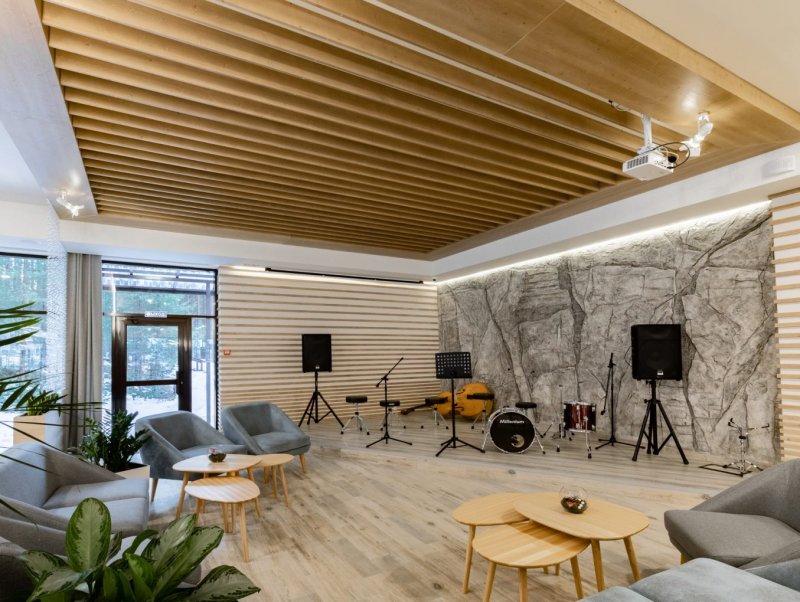 Ceiling under a tree