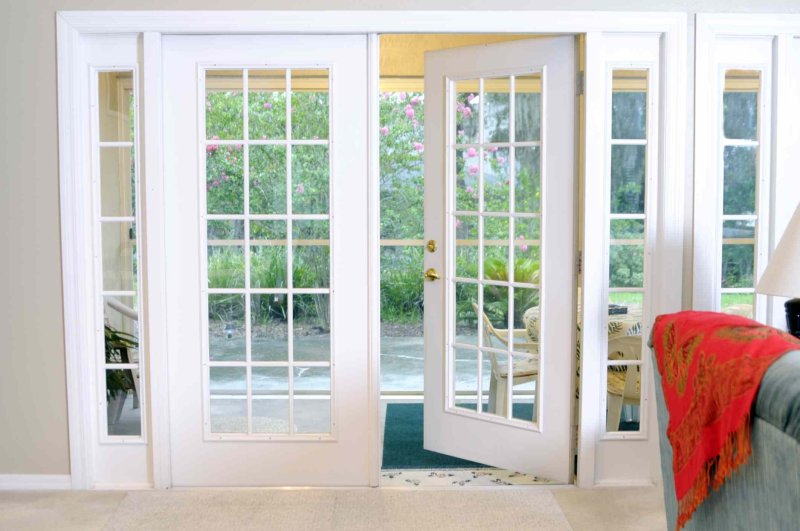 French doors of Rehau