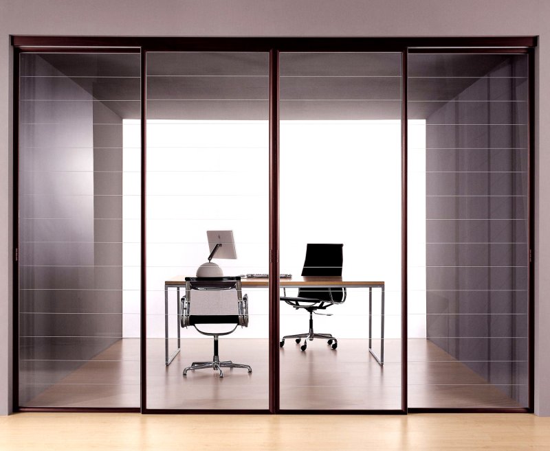 Office glass partitions