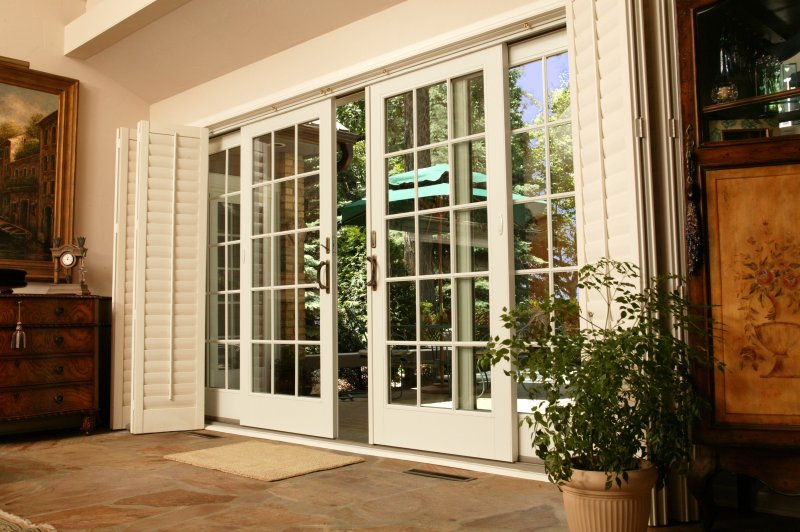 French doors of Rehau