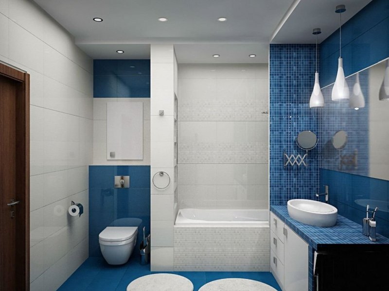 Design of a small bathroom