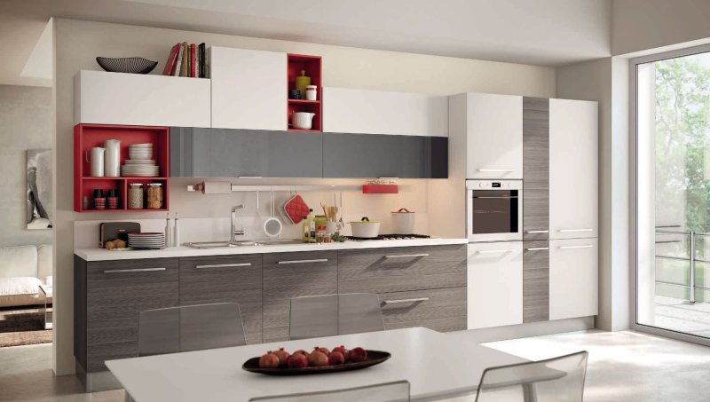 Kitchen in a modern style