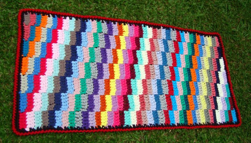 Knitted rugs