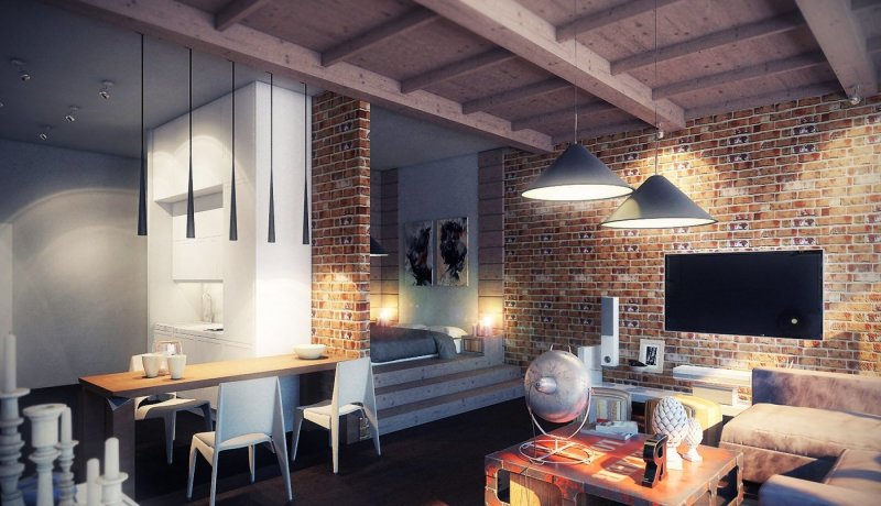 Loft in the interior