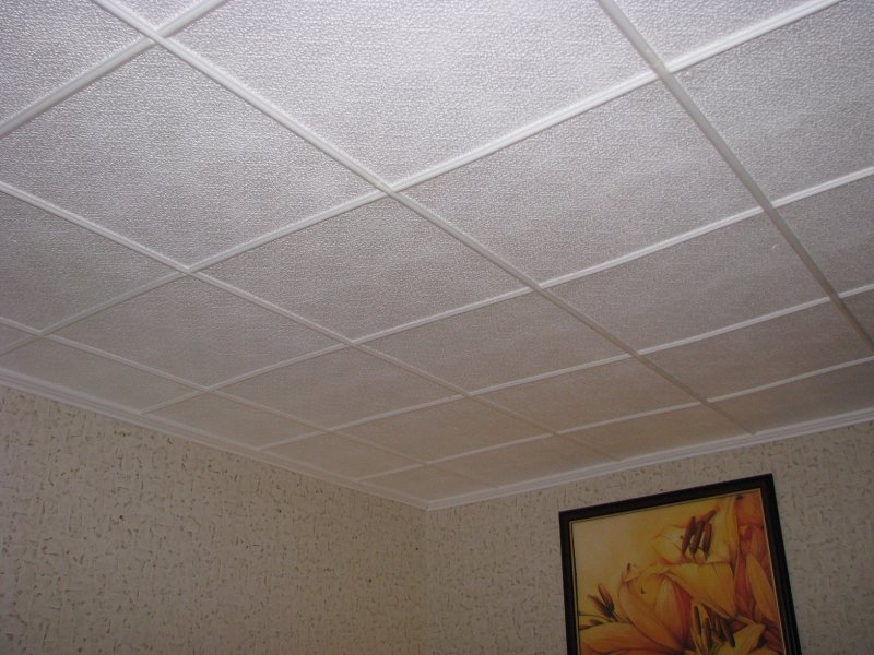 Tile for the ceiling