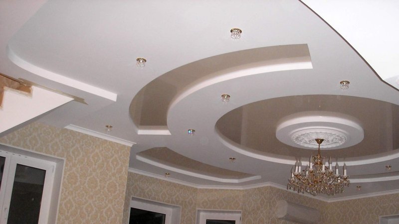 Plasterboard ceiling