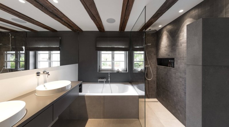 Bathroom in a modern style