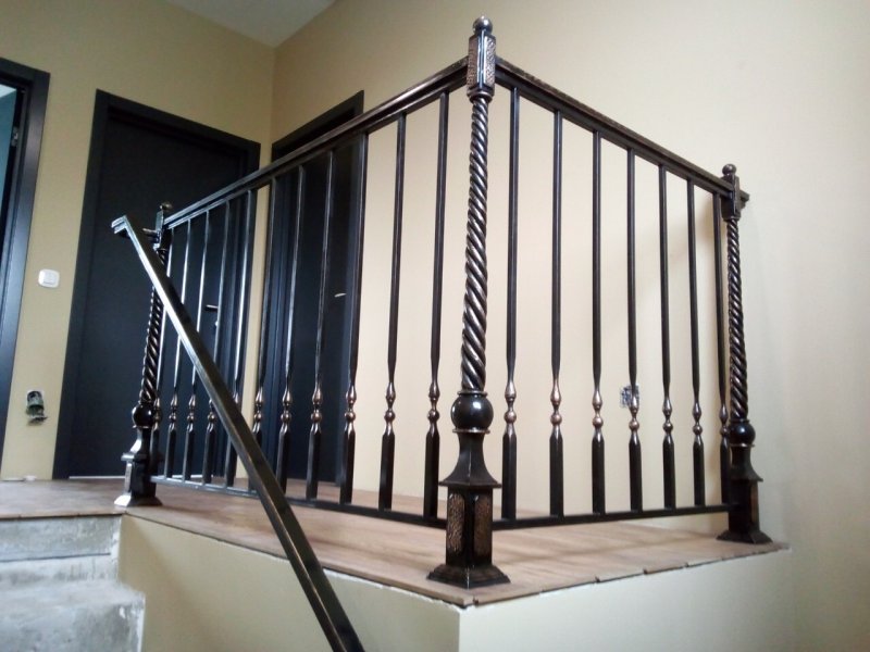 Metal balusters for stairs