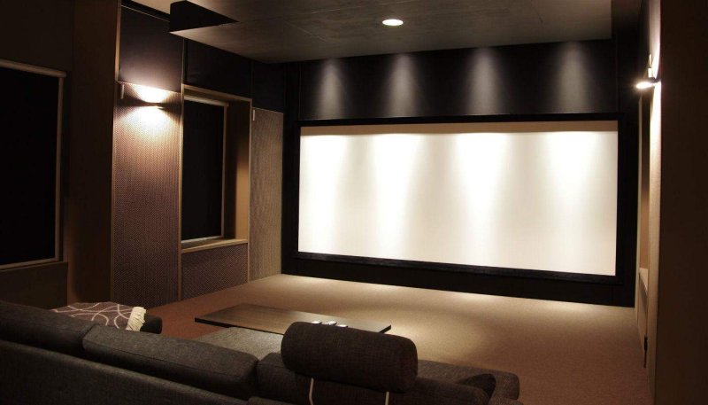 Home cinema interior