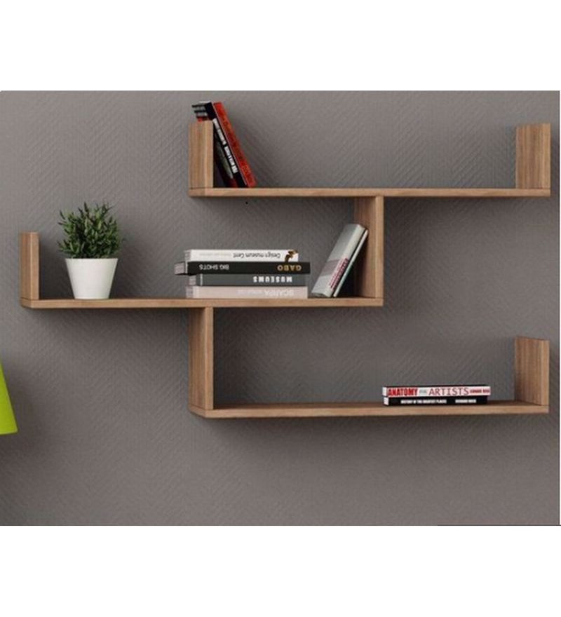 Shelves on the wall