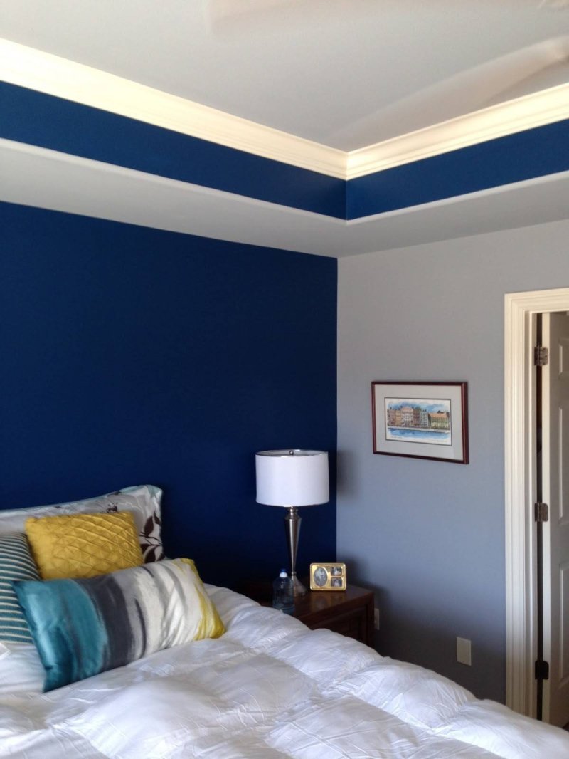 Blue bedroom