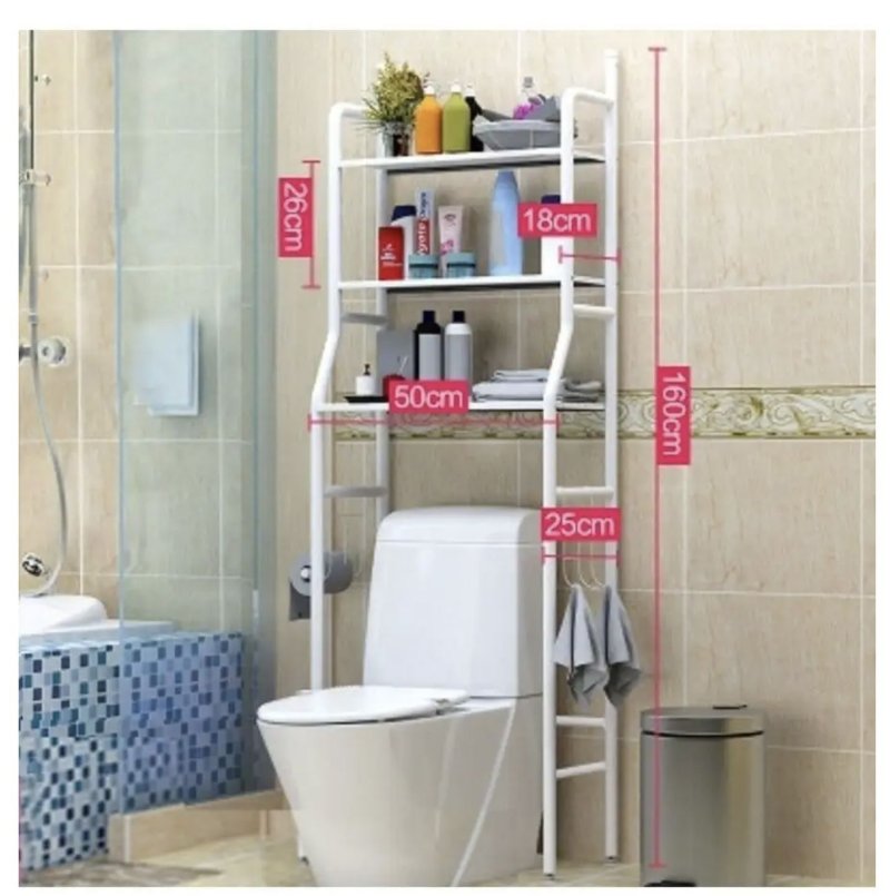 Shelf for toilet toilet rack