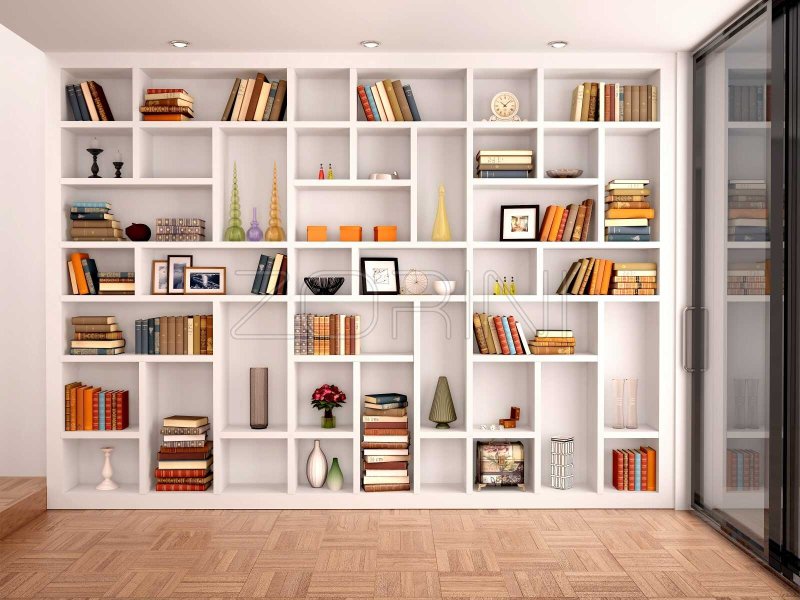 Book Shelves in the interior